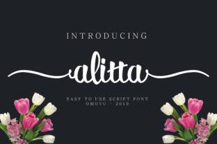 Alitta: A Script Font That Elevates Campaigns with Elegance