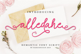 Alledahe: A Romantic Script Font for Digital Branding