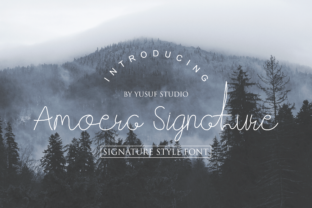 Amoera Signature: A Modern Handwritten Font for Scroll-Stopping Brand Content