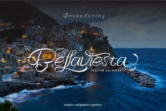 Bellaviesta: A Modern Calligraphy Font for Handmade Charm