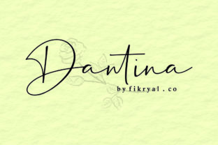 Dantina: A Handwritten Font That Makes Your Campaign Feel Human