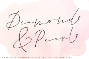 Diamonds Pearls: A Font That Elevates Branding