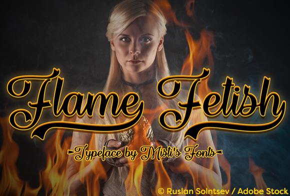 Flame Fetish: A Font That Adds Fire to Your Craft