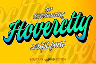 Hovercity: A Script Font That Elevates Your Craft Projects