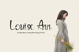 Louise Ann: A Handwritten Font That Feels Like Home