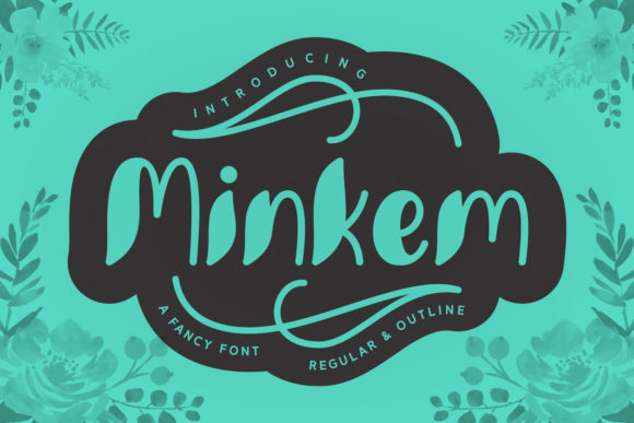 Minkem: A Playful Font for Digital Design