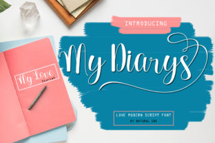 My Diarys: A Font That Speaks in Elegant Script
