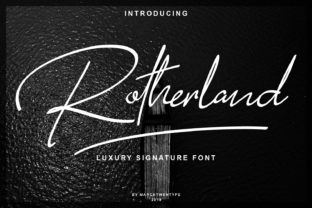 Rotherland: A Font That Breathes Life into Handmade Creations