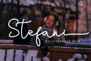 Stefani Family: A Handwritten Font That Builds Trust and Recognition